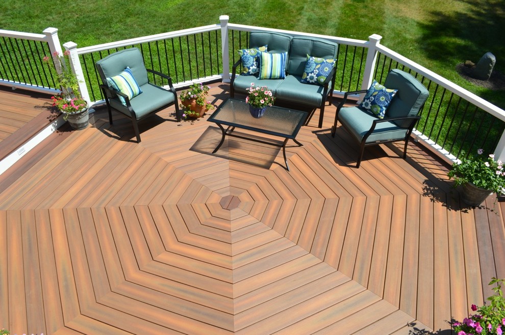 Fiberon Deck Inspiration Traditional Deck Bridgeport by Fiberon Decking Houzz