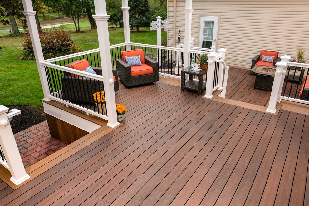 Fiberon Decking Transitional Deck Grand Rapids by Great Lakes