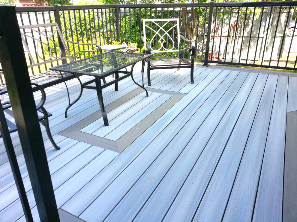 Fiberon Low Maintenance Composite Deck Edmonton Modern Deck