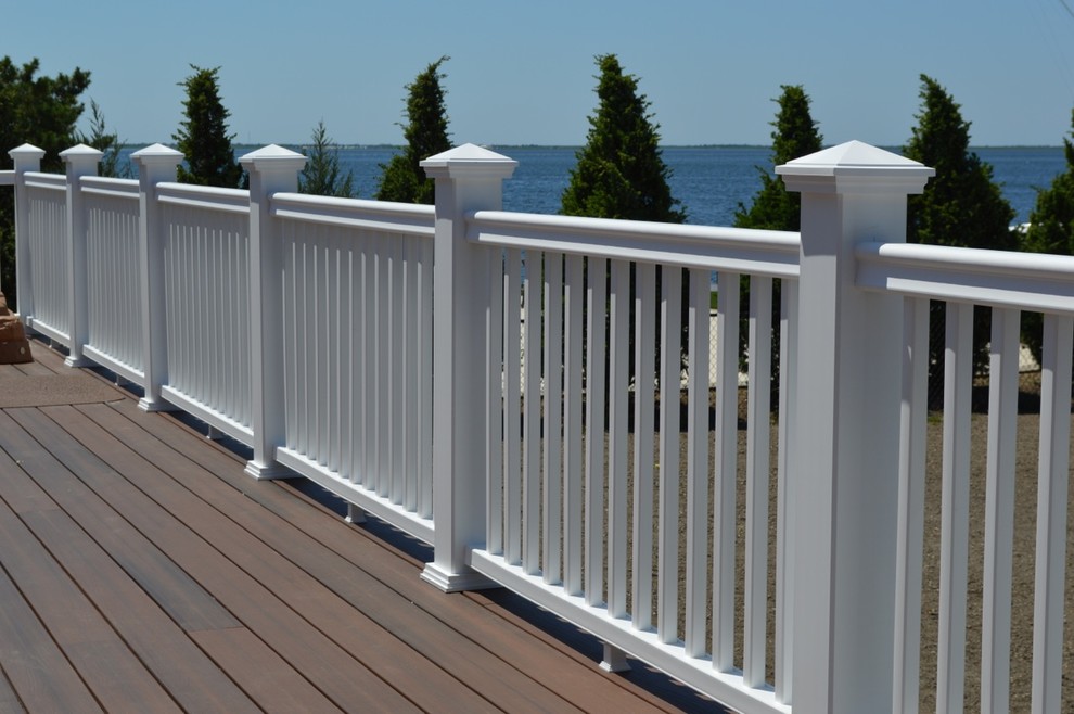 Fiberon Railing Products Traditional Deck Charlotte by Fiberon