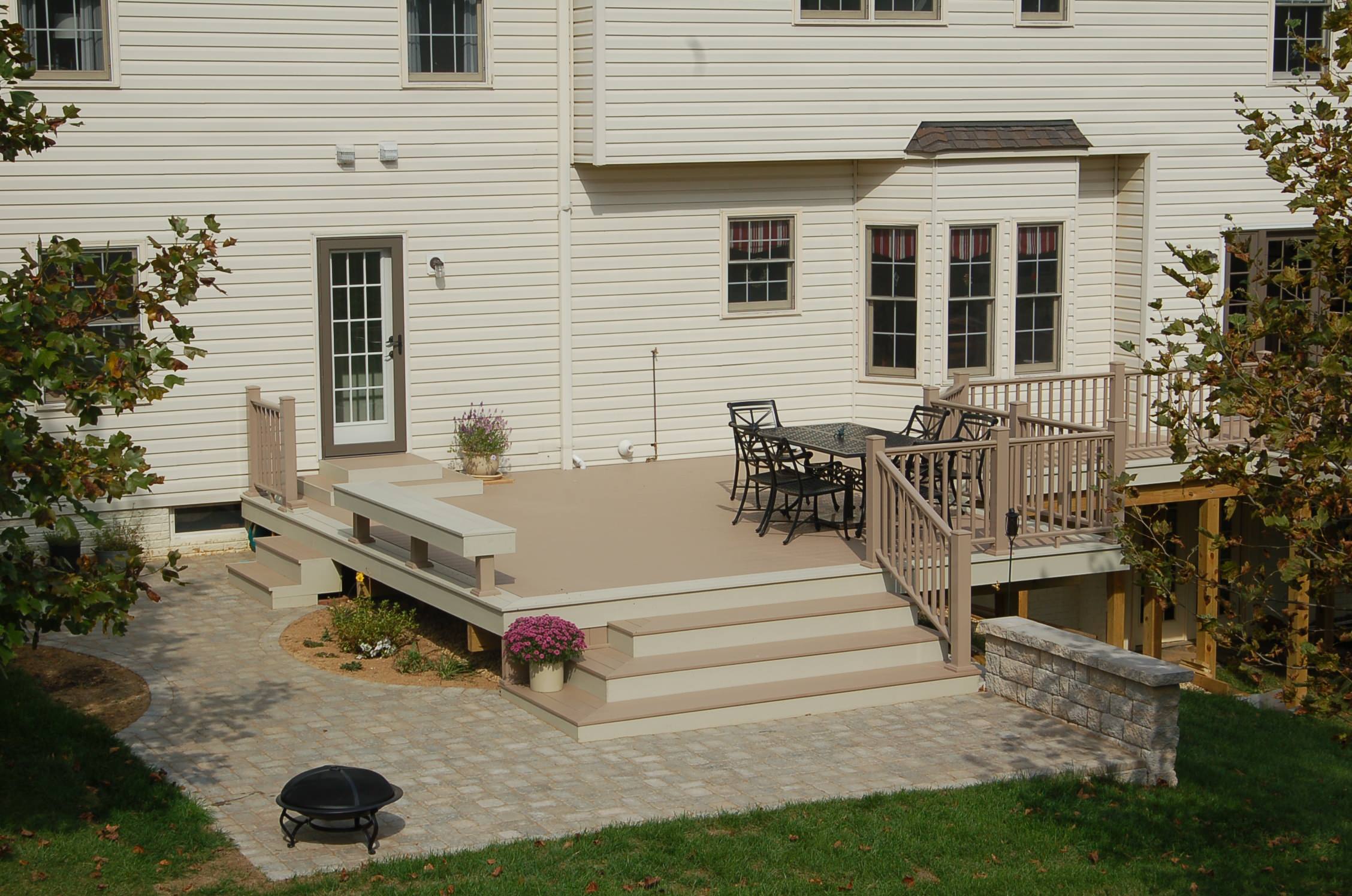 Brownstone Azek Deck Photos Ideas Houzz