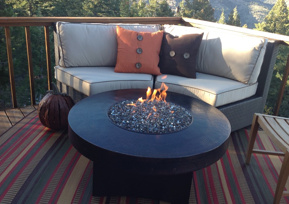 Gas Fire Pits by Oriflamme Fire Tables Traditional Deck Denver