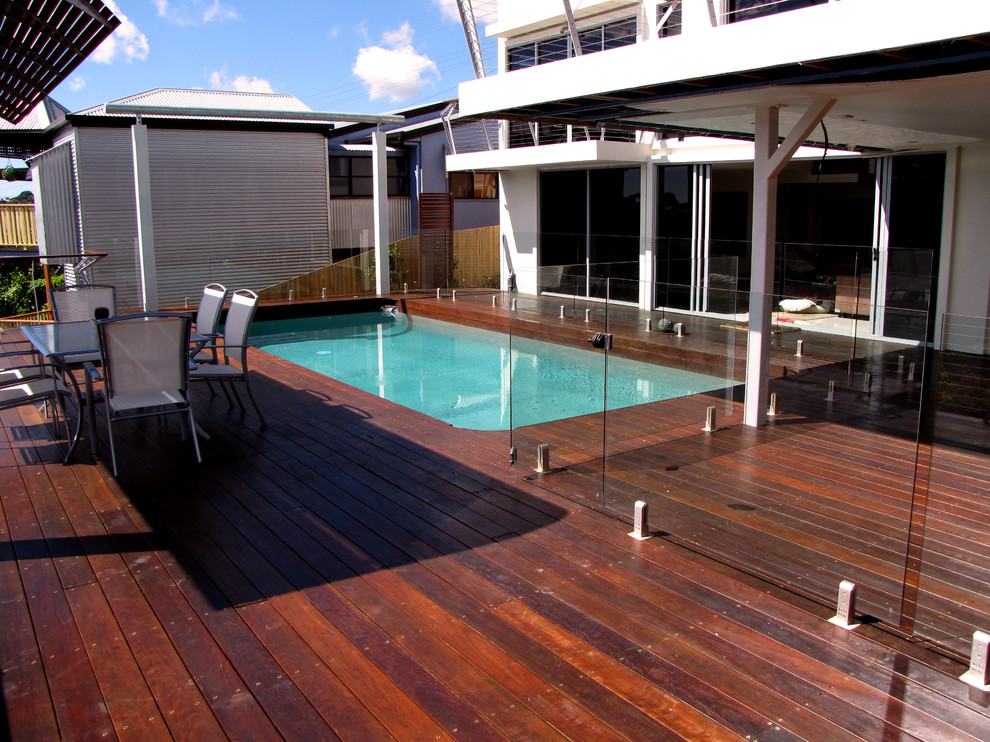 Glass Pool Fencing - Deck - Perth - by Vision Fencing | Houzz