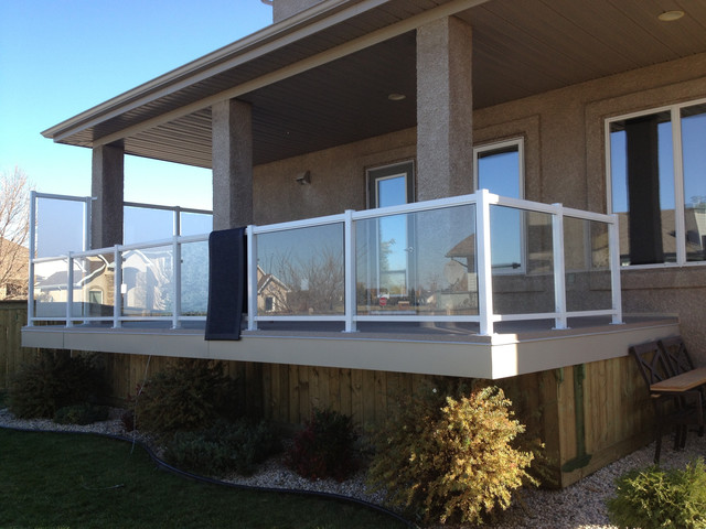 Glass Railing - Modern - Deck - Other - by Best Price Railing | Houzz