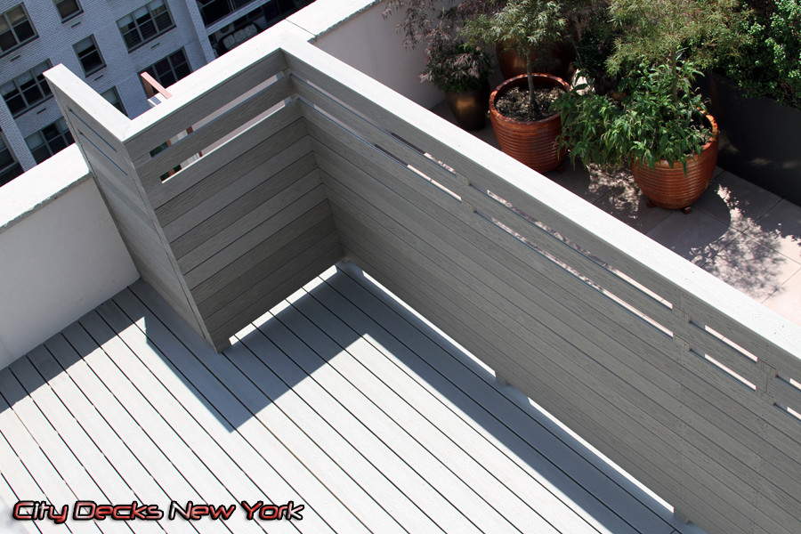 Gramercy Composite Roof Top Deck Space Contemporary Deck New