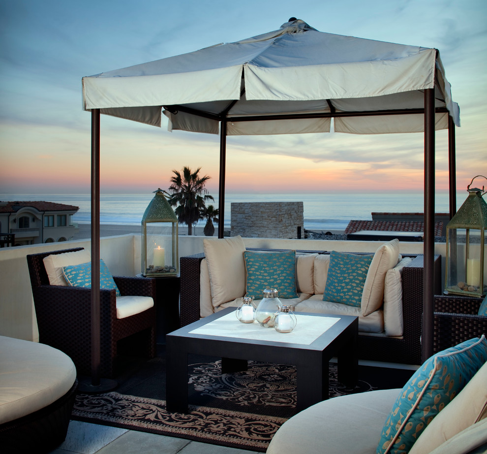 Hermosa Beach Contemporary Beach House Beach Style Deck Los