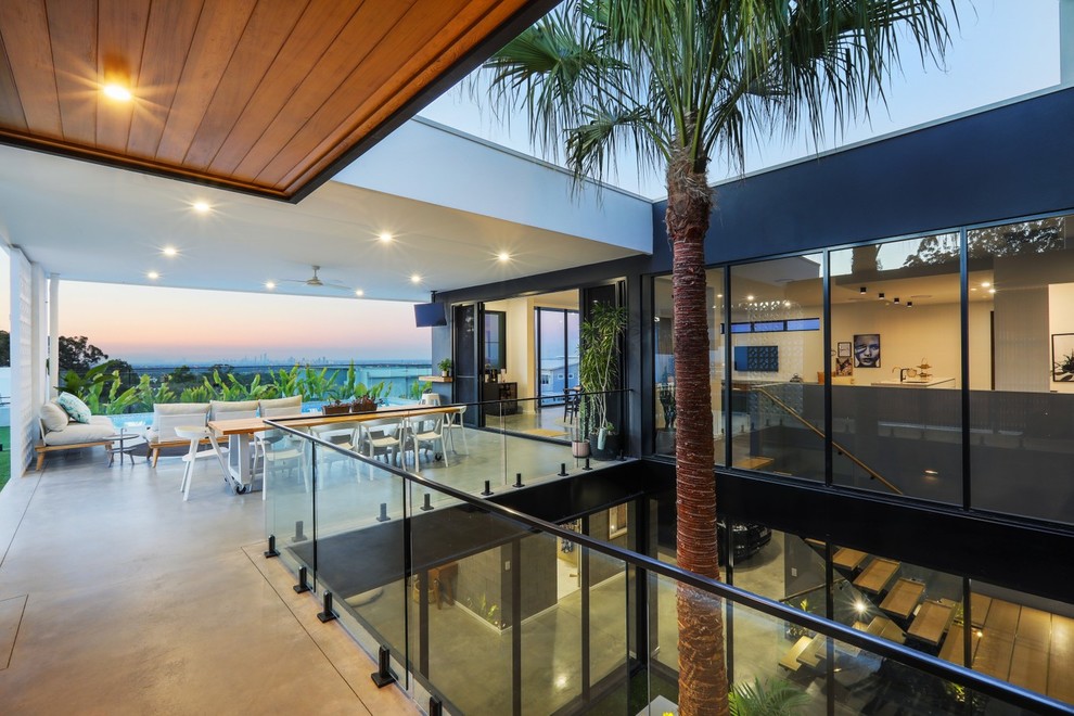 Überdachte Moderne Terrasse in Gold Coast - Tweed