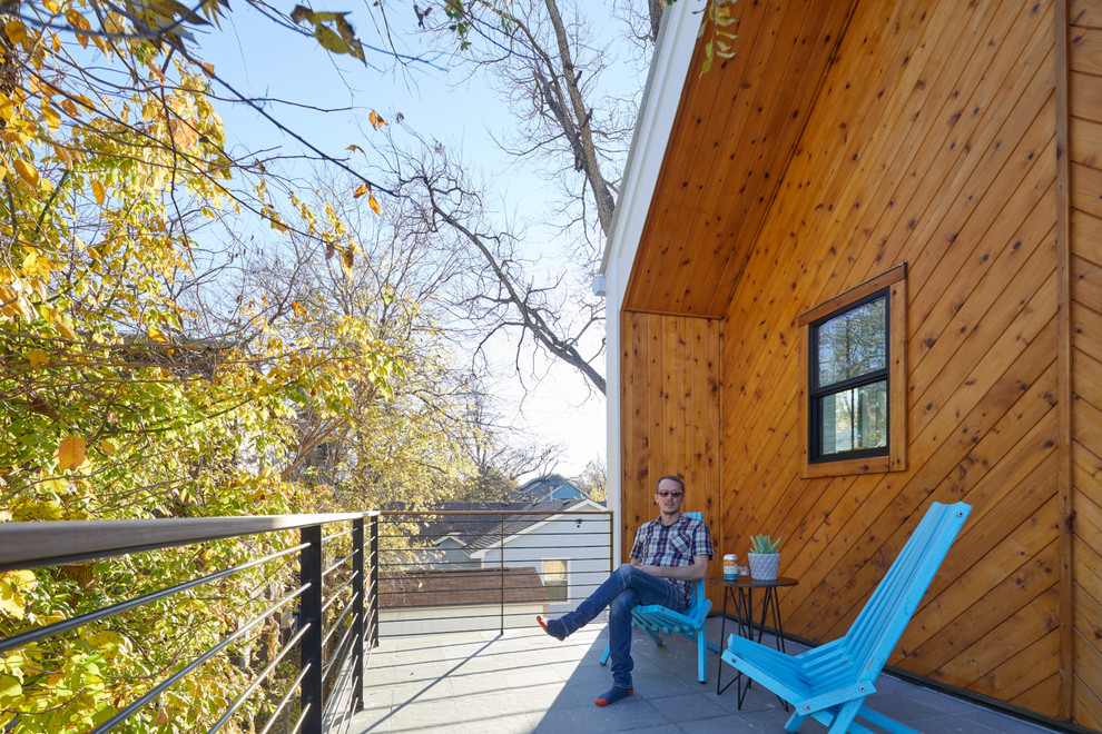 Holly ADU Roof Deck Modern Deck Austin by Davey McEathron