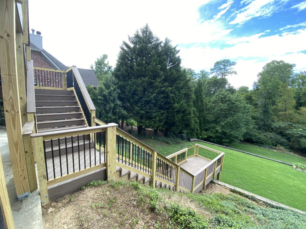 Homewood AL Backyard Update Rustic Deck Birmingham by Archadeck