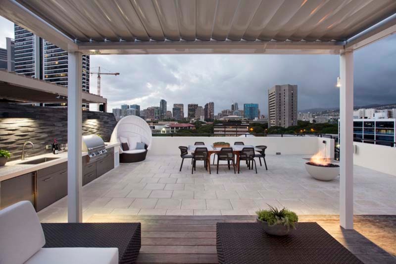 Honolulu Rooftop Deck Hawaii by VIF Studio Houzz