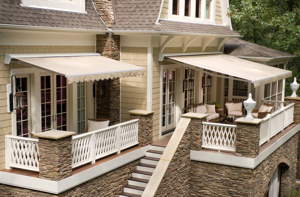 House Awnings Traditional Deck New York Houzz
