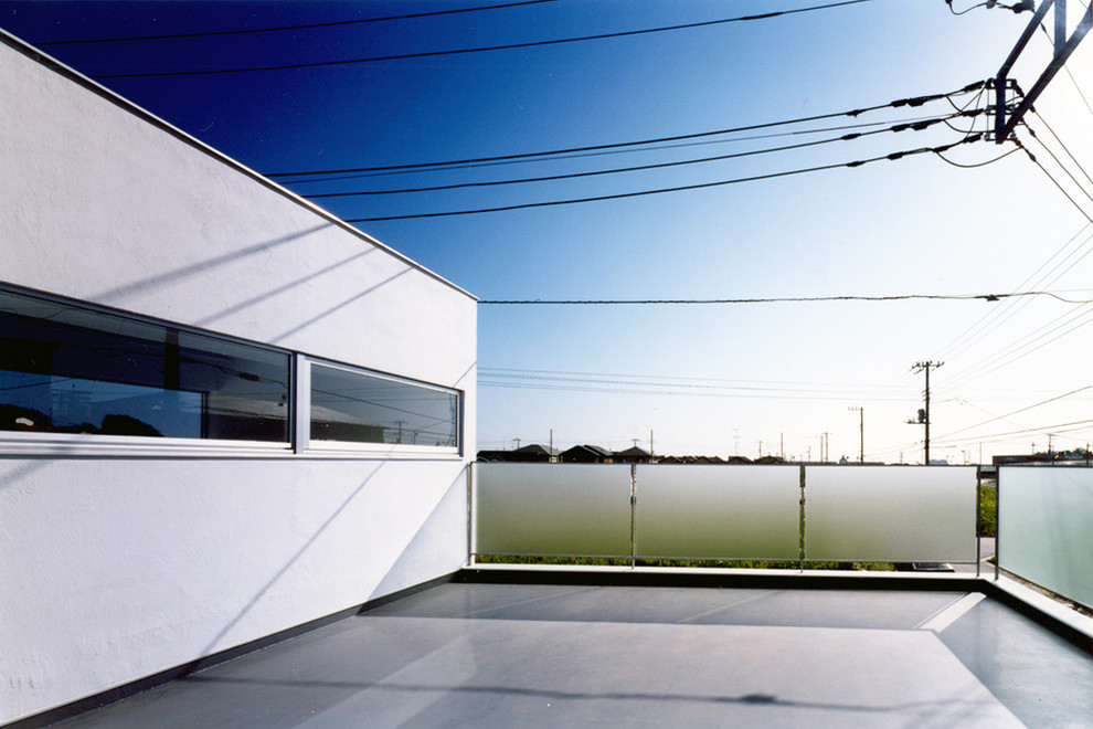Moderne Terrasse in Tokio