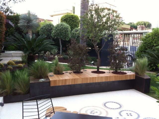 Inspiration for a contemporary deck remodel in Catania-Palermo