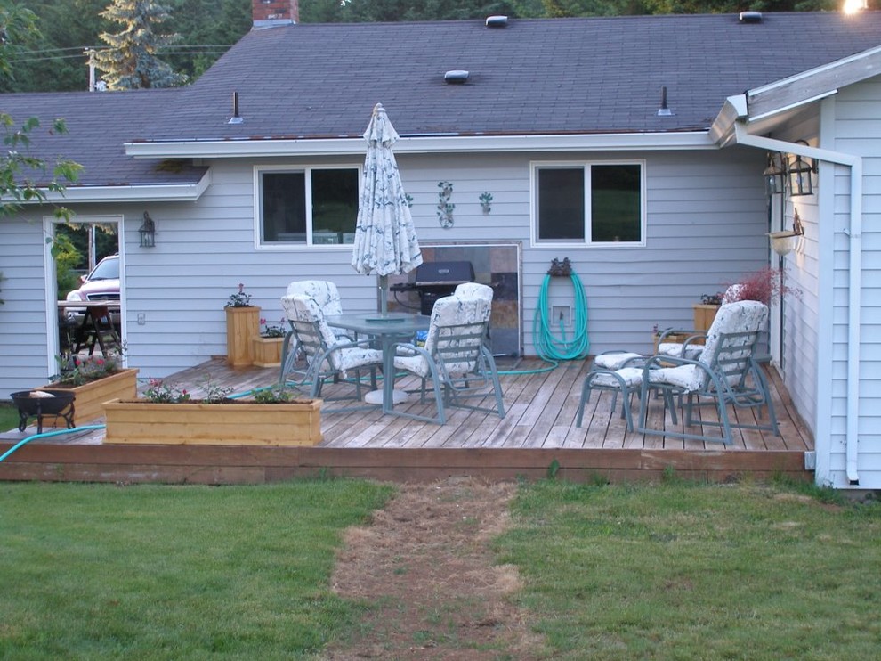Inexpensive Deck Makeover Deck Portland by TASA Design LLC Houzz