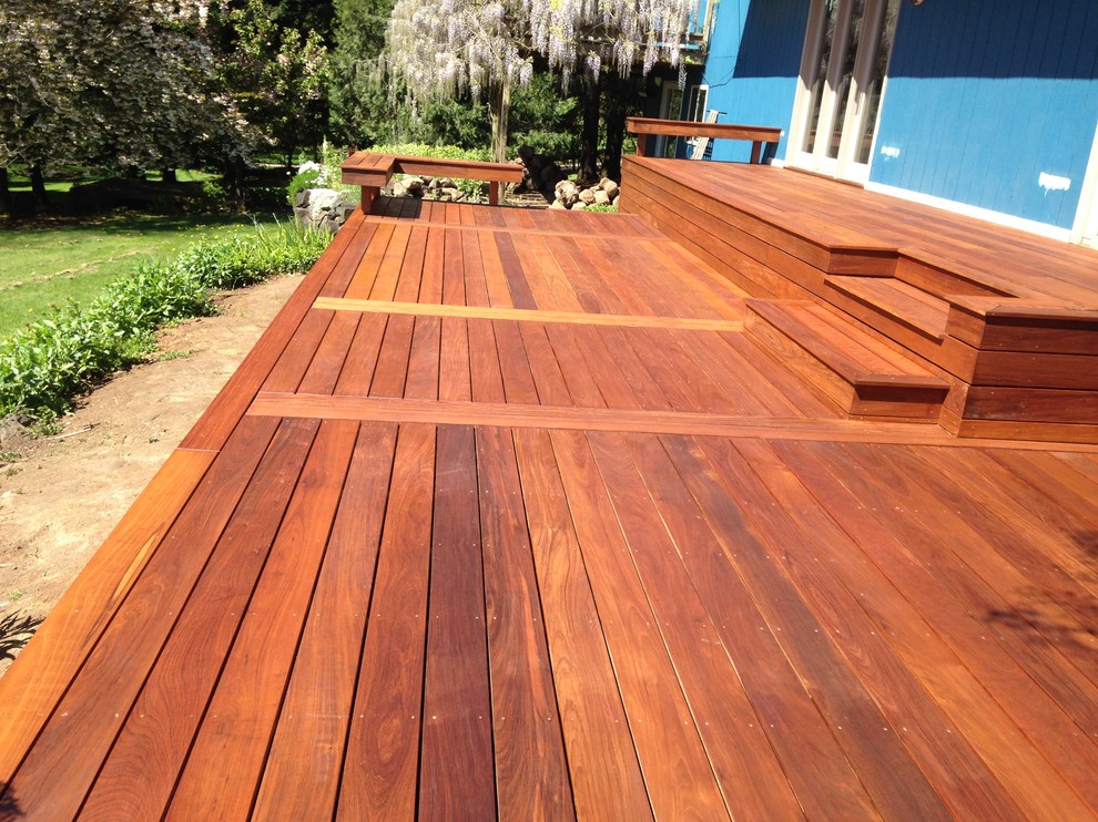 Ipe Deck Traditional Deck Portland by Decking Solutions, LLC