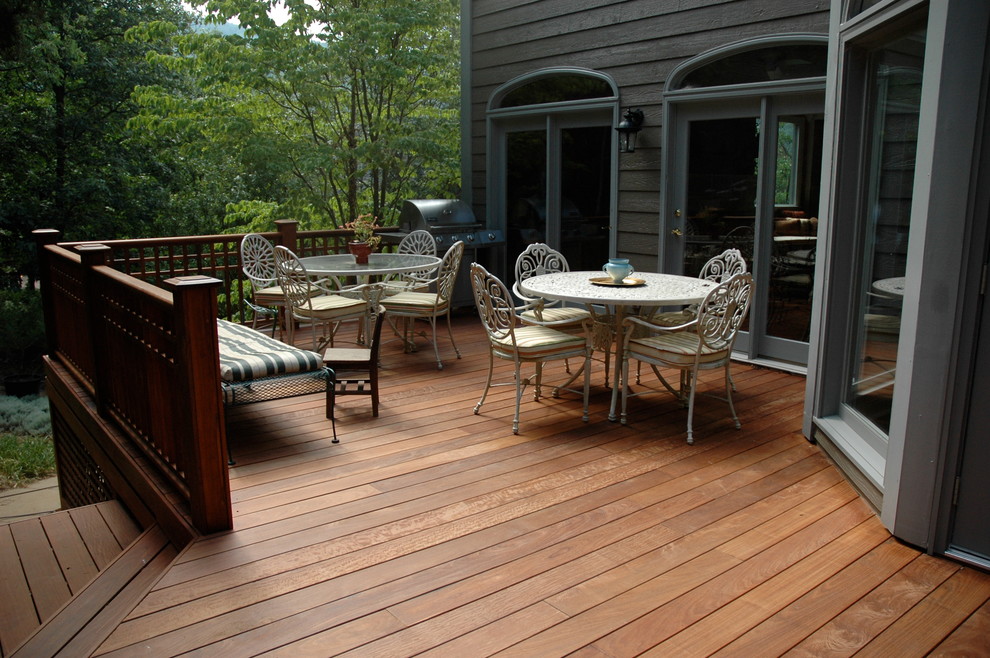 Example of an eclectic deck design in Other