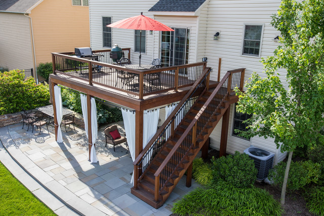 IPE Deck - Contemporary - Deck - Other - by Stump's Decks and Porches ...