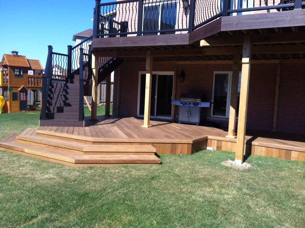 Ipe Decking Traditional Deck Toronto by Forest Fence & Deck