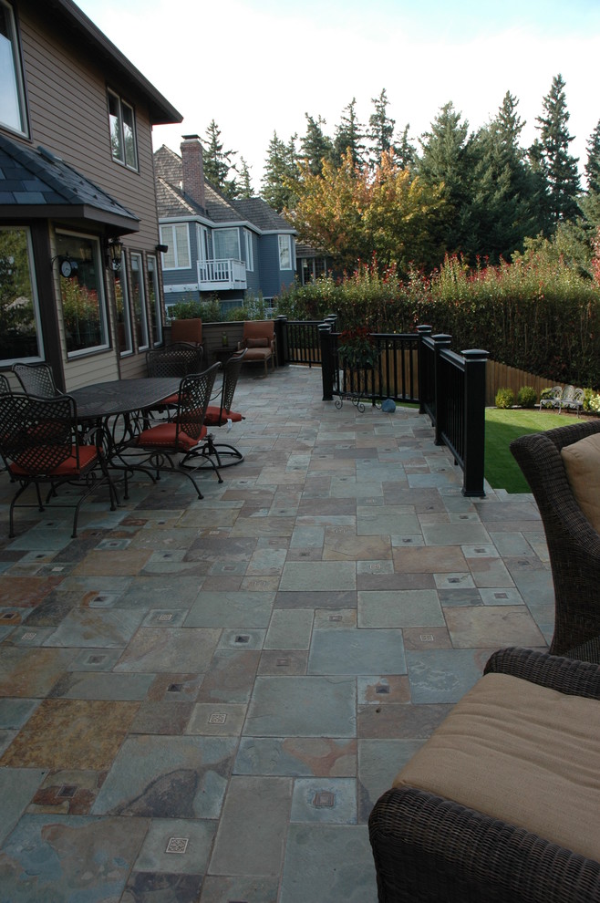 Kemmer View Deck Project Eclectic Patio Portland by Monogram