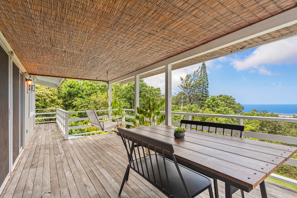 Kinoulu Tropical Deck Hawaii by mahalo hale Houzz