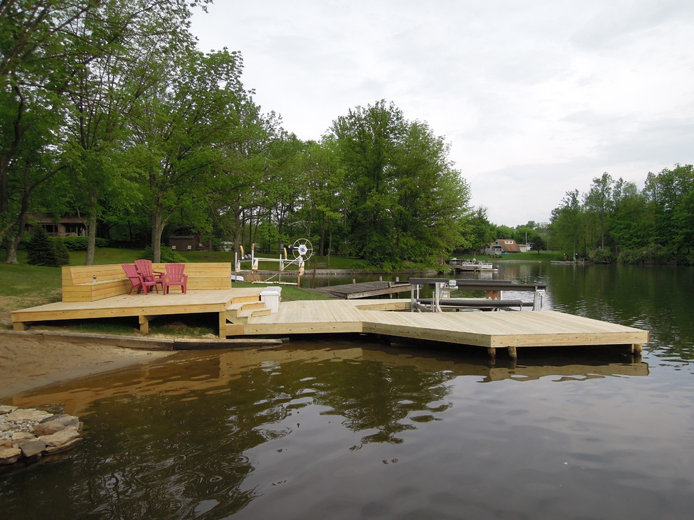 lake Lorelei, Ohio Boat Dock & Deck Traditional Deck Cincinnati