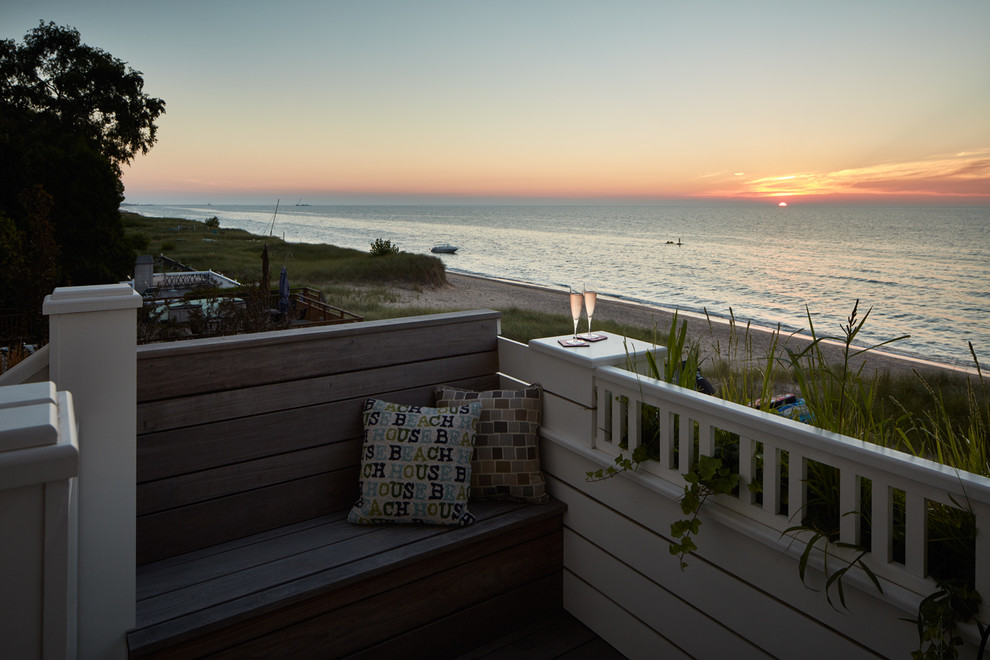 Foto di una terrazza stile marino