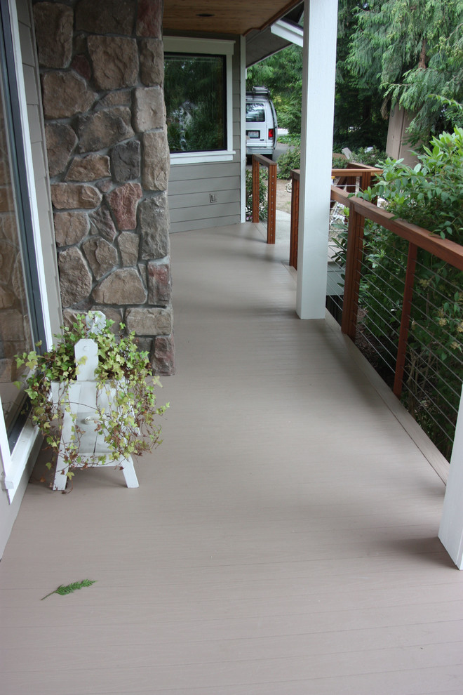 Lake Tapps waterfront remodel Traditional Deck Seattle by