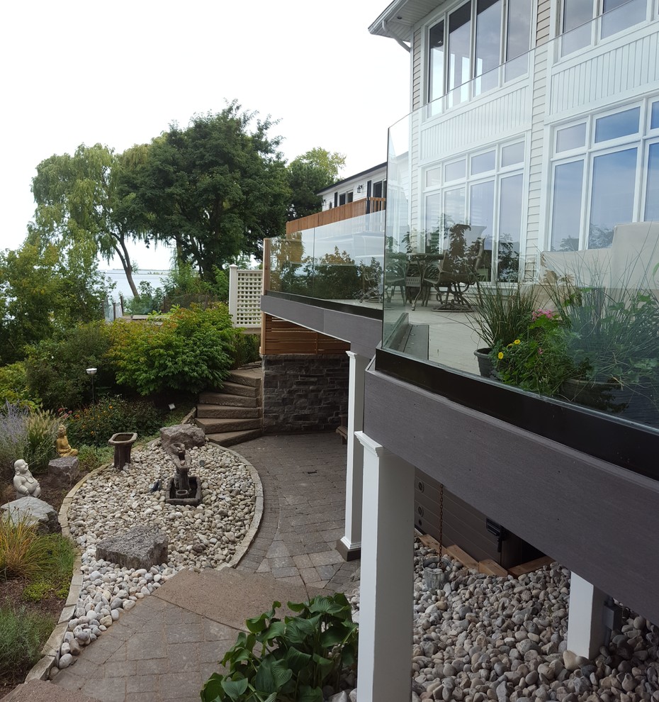 Mittelgroße Klassische Terrasse in Toronto