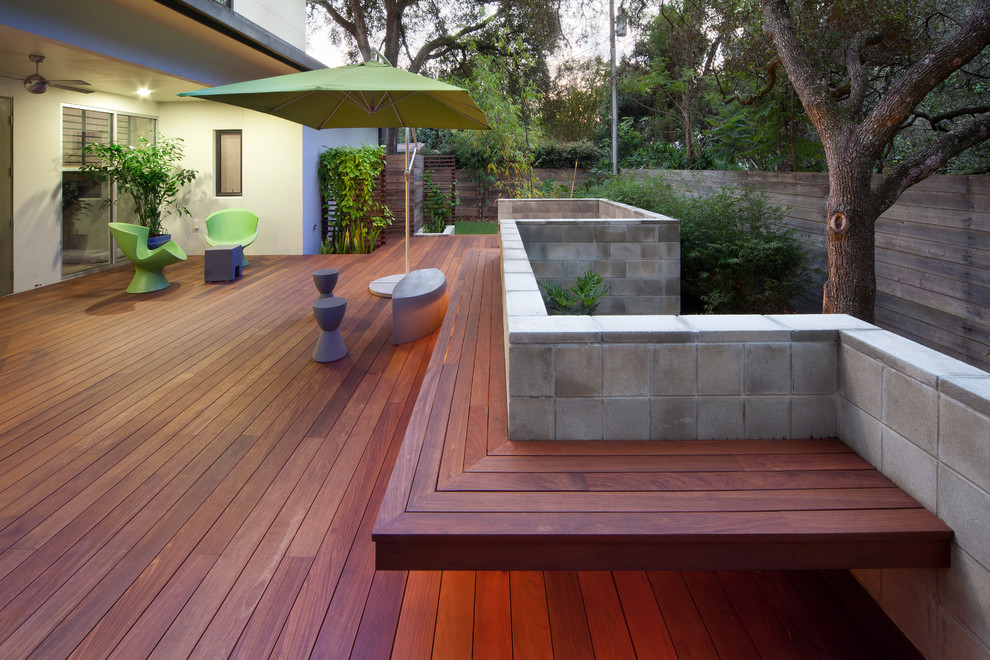 Design ideas for a contemporary terrace in Orlando.