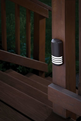 LED Battery Operated Deck Lights with Dusk to Dawn Photocell - Deck ...
