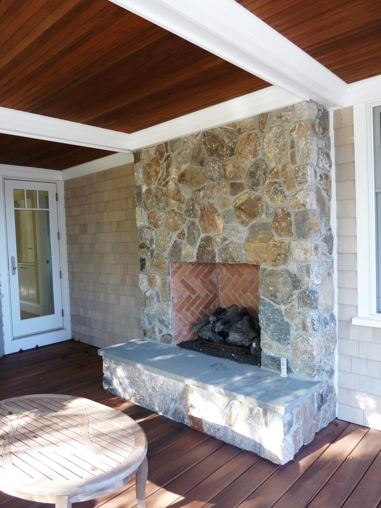 Little Harbor Cohasset Renovation Traditional Deck Boston by HC