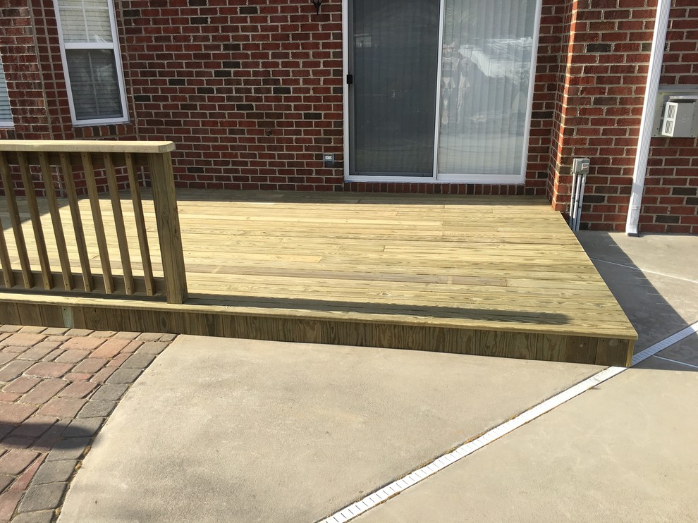 Low Level Deck Virginia Beach Traditional Deck Other by Beez
