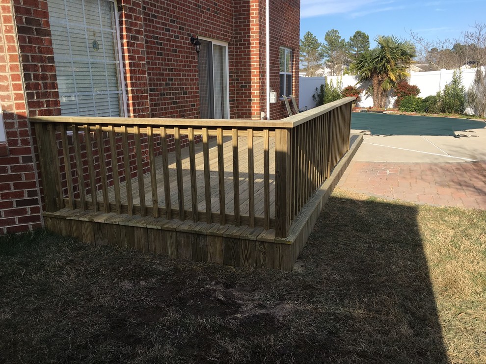 Low Level Deck Virginia Beach Traditional Deck Other by Beez