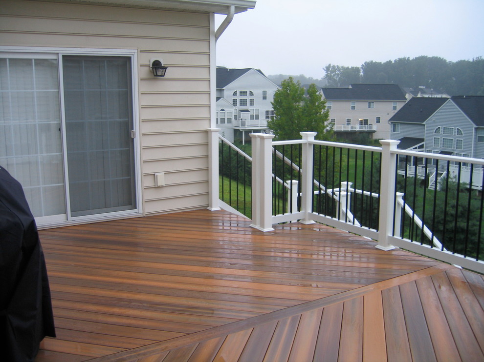 Low Maintenance Decks and Railings Deck Baltimore by Frontier
