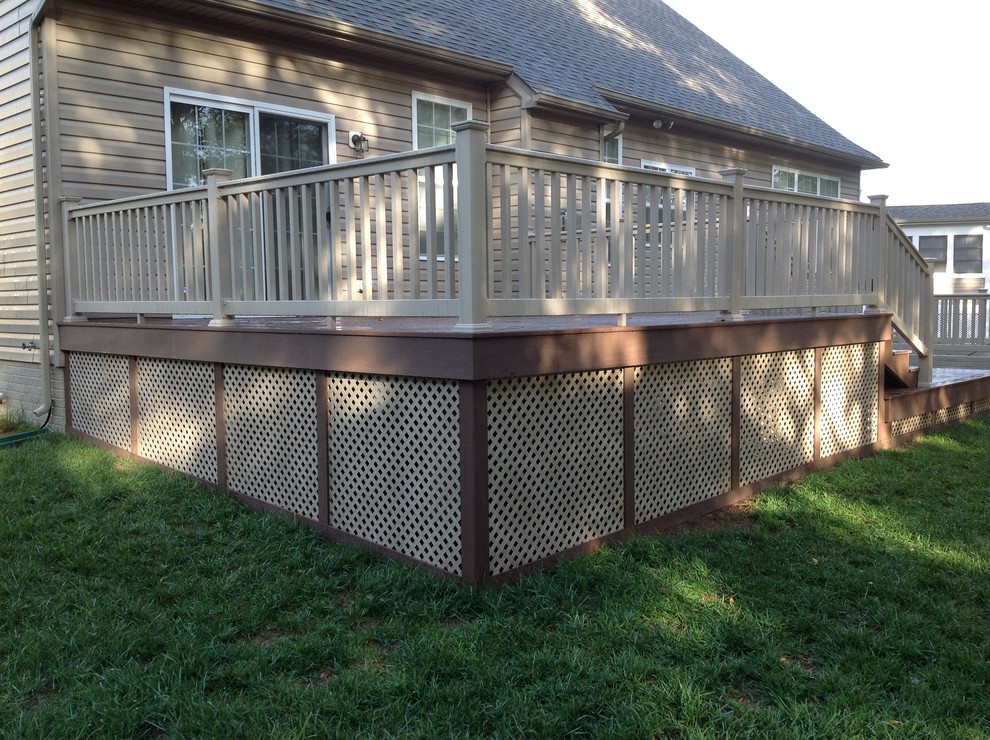 Low Maintenance Decks - Traditional - Deck - Baltimore - by HNH Deck ...