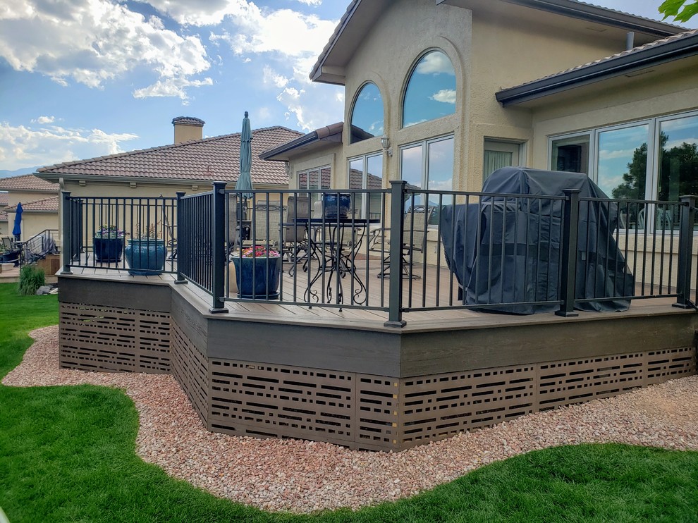 Lucy deck skirting - Deck - Denver - by Snow Peak Construction | Houzz