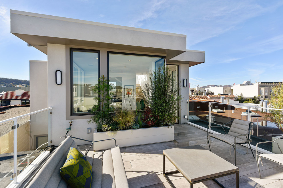 Marina remastered contemporary Contemporary Deck San Francisco