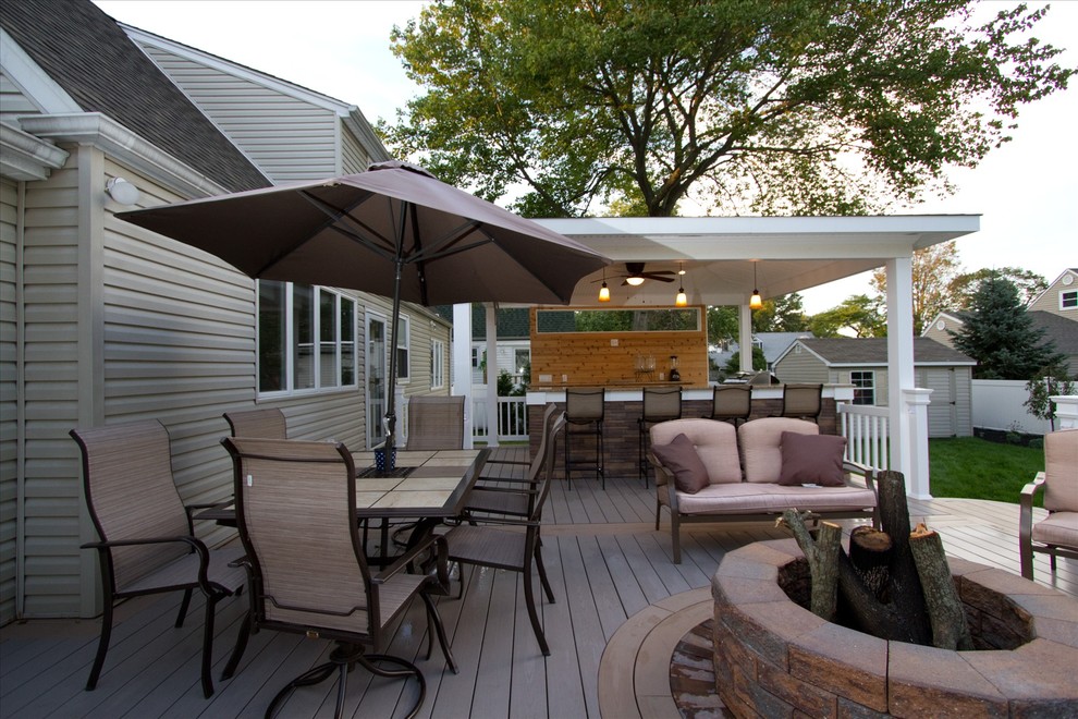 Massapequa Park Deck Deck New York by Double D Contractors Inc