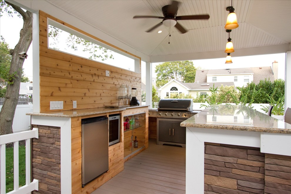 Massapequa Park Deck Deck New York by Double D Contractors Inc