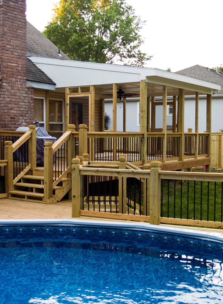 McNichols Pressure treated deck in Kansas City Deck Kansas City
