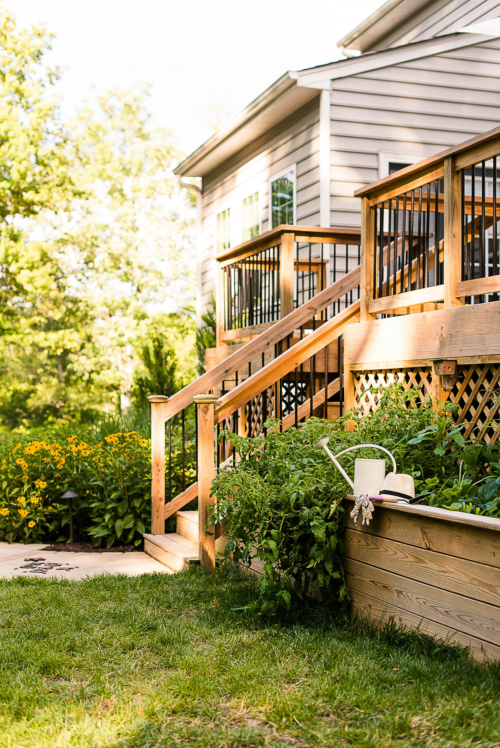 dream decks and patios magazine on 75 Beautiful Transitional Deck Pictures Ideas May 2021 Houzz