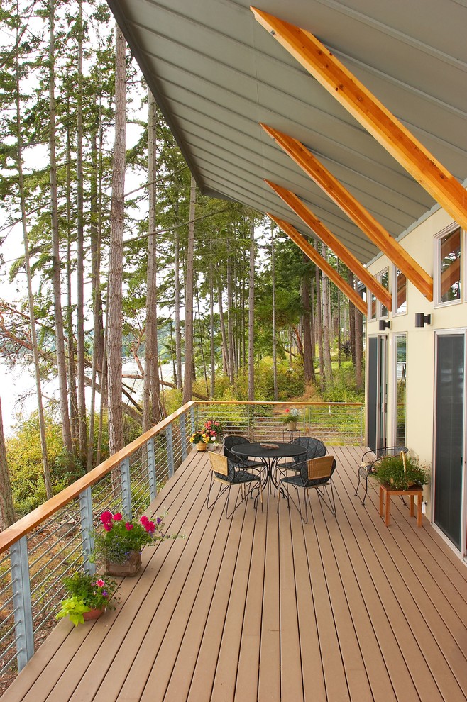 Miller Residence Exterior - Transitional - Deck - Seattle - by James ...