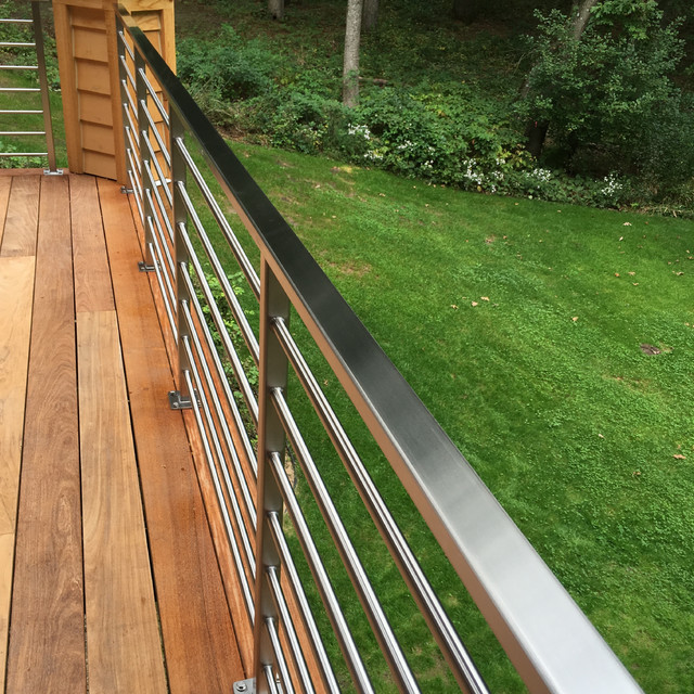 Modern Deck Railings - Contemporary - Deck - Minneapolis - by Nordic ...