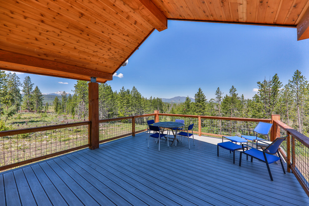 Modern European Mountain Home Modern Deck Denver by Chillcoots