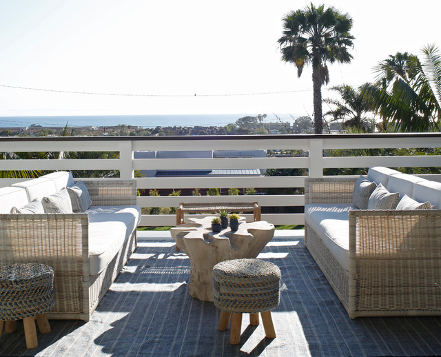 Modern Farmhouse Solana Beach Coastal Terrace San Diego by