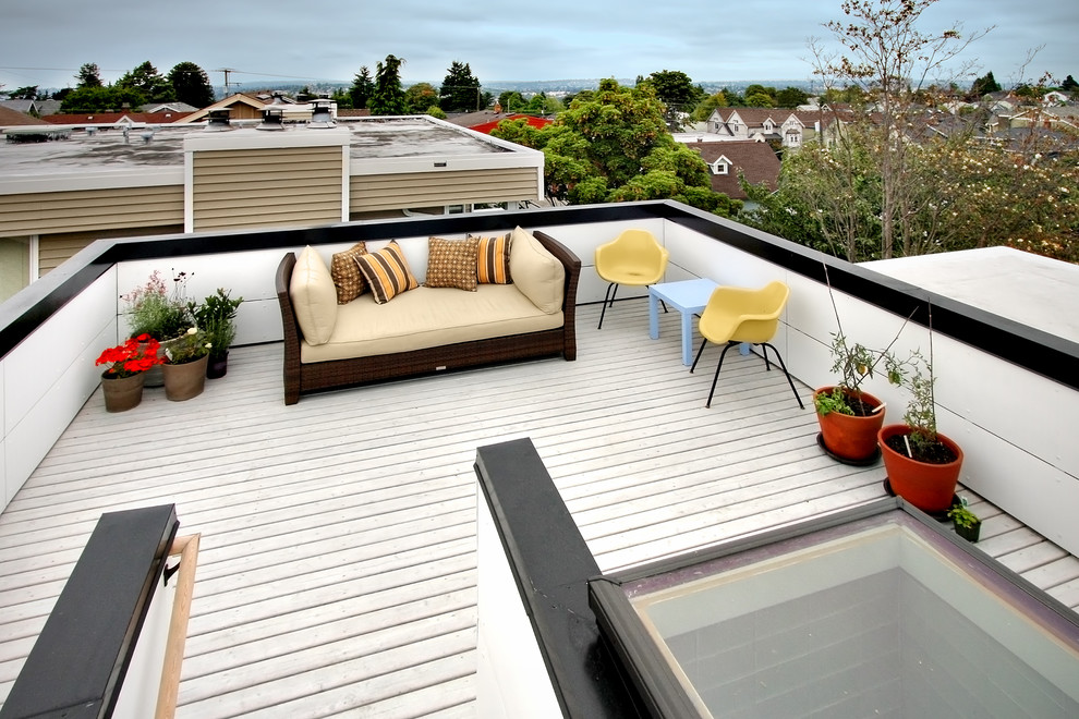 Modern Patio Contemporary Deck Seattle Houzz