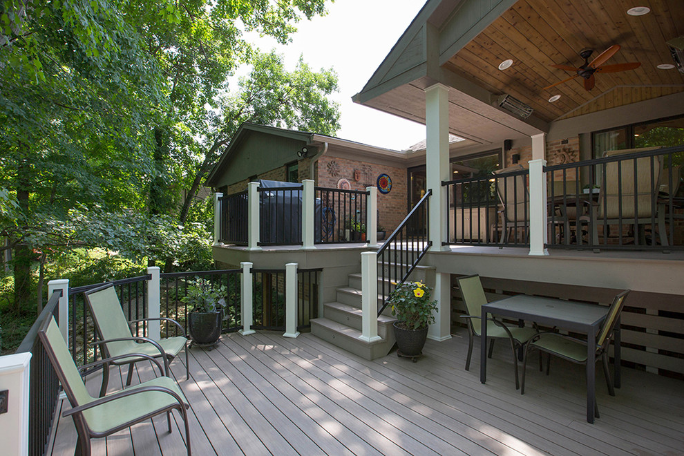 Monfort Heights Outdoor Living Transitional Deck Cincinnati by