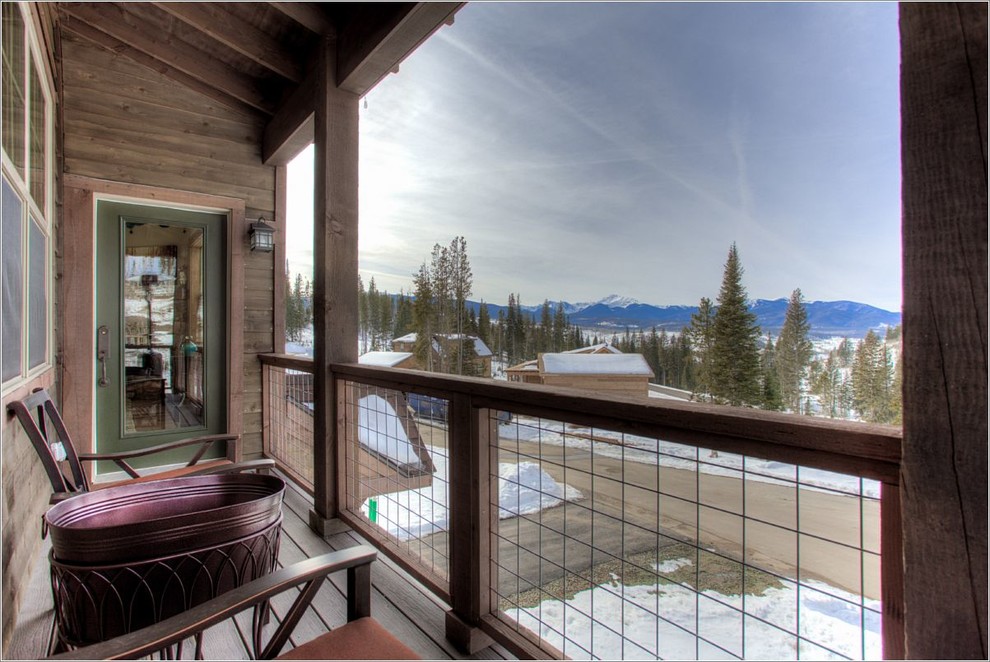 Moosehorn Cabin Uphill Two Story Transitional Balcony Denver