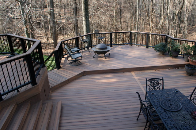 Multi Level Deck Redo - Transitional - Terrace - Baltimore - by Carroll ...