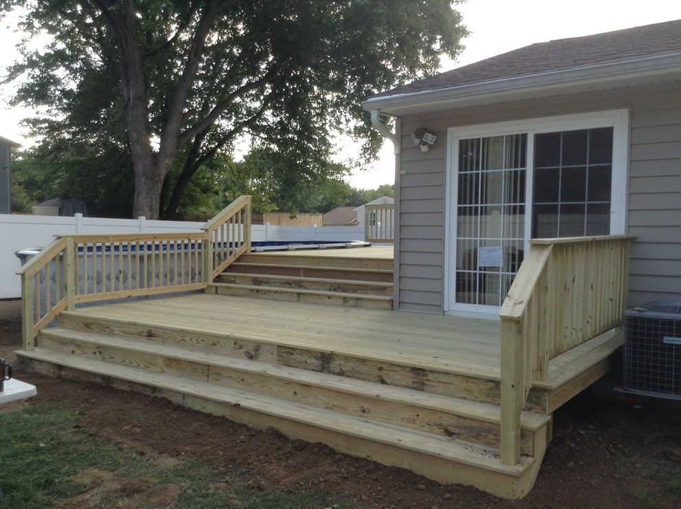 Multi-Level Pool Deck - Contemporary - Deck - Philadelphia - by First ...